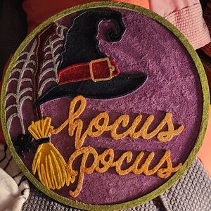 Holiday wooden door sign/decor